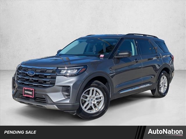 Carbonized Gray Metallic 2025 Ford Explorer Active RWD SUV / Crossover Rear-Wheel Drive Automatic