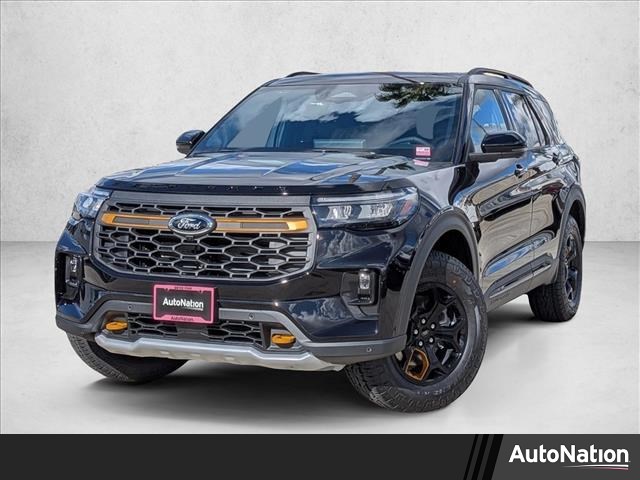 Agate Black Metallic 2026 Ford Explorer Tremor AWD SUV / Crossover All-Wheel Drive Automatic