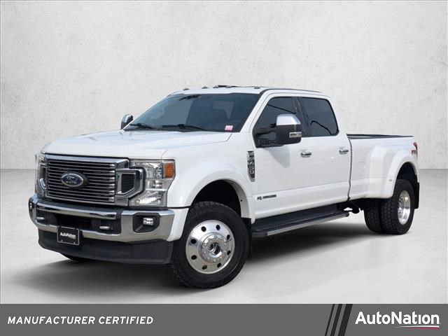 Oxford White 2022 Ford F-450 Super Duty XLT Crew Cab LB DRW 4WD Pickup Truck Four-Wheel Drive 6-Speed Automatic