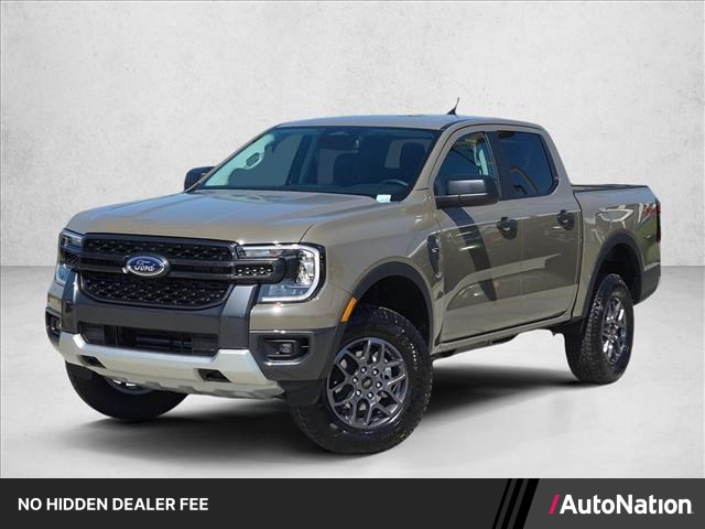 Marsh Gray 2026 Ford Ranger Pickup Truck Four-Wheel Drive Automatic