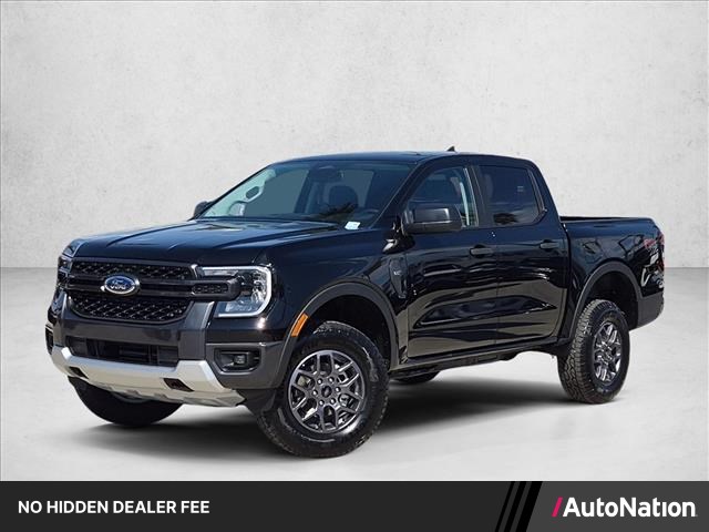 Shadow Black 2026 Ford Ranger Pickup Truck Four-Wheel Drive Automatic