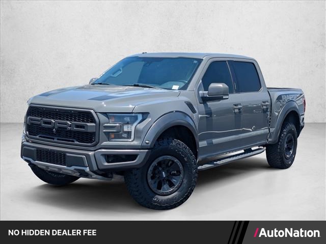 Gray (Lead Foot) 2018 Ford F-150 Raptor SuperCrew 4WD Pickup Truck Four-Wheel Drive Automatic