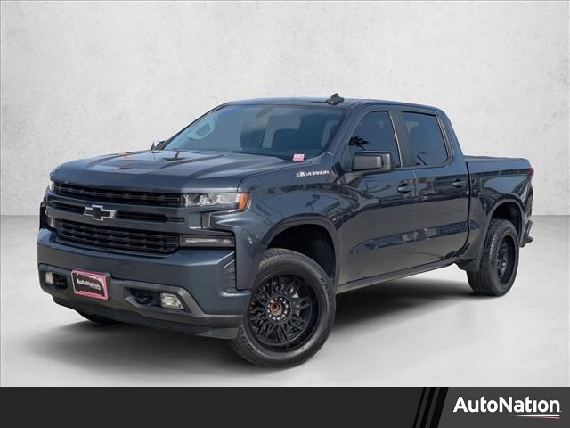 Shadow Gray Metallic 2021 Chevrolet Silverado 1500 RST Crew Cab RWD Pickup Truck 4X2 8-Speed Automatic