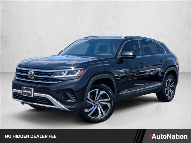 Deep Black Pearl 2022 Volkswagen Atlas Cross Sport SUV / Crossover All-Wheel Drive 8-Speed Automatic