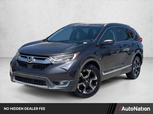 Gray (Gunmetal Metallic) 2017 Honda CR-V SUV / Crossover Front-Wheel Drive Automatic