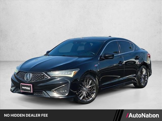 Black 2021 Acura ILX Sedan Front-Wheel Drive Automatic