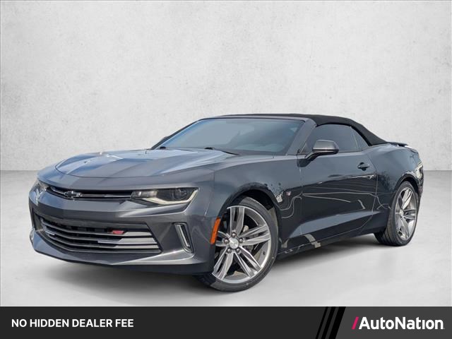 Nightfall Gray Metallic 2017 Chevrolet Camaro Convertible Rear-Wheel Drive 8-Speed Automatic