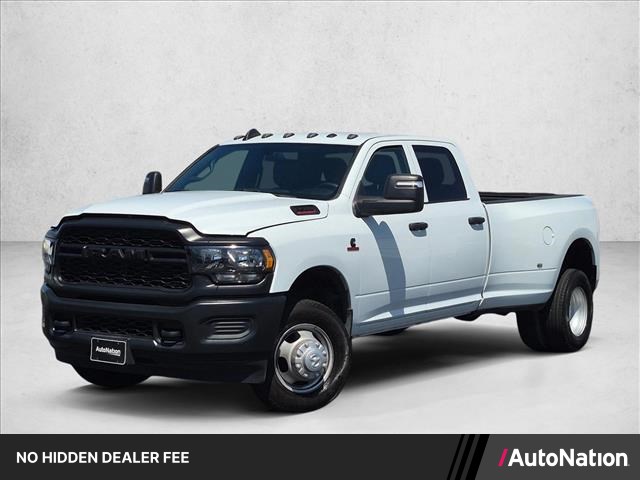 Bright White Clearcoat 2024 RAM 3500 Pickup Truck Four-Wheel Drive 6-Speed Automatic