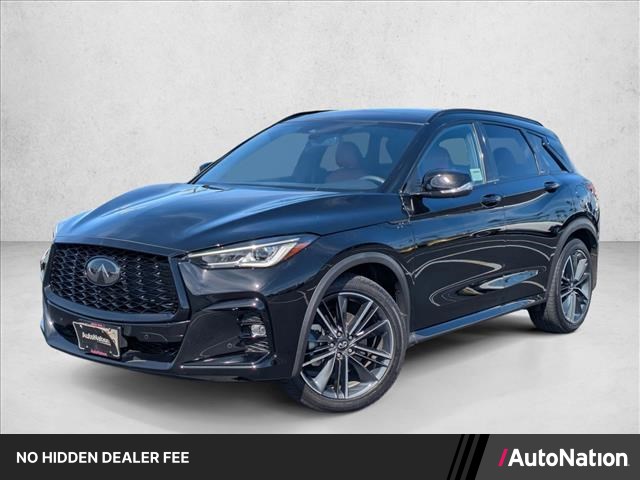 Black Obsidian 2025 INFINITI QX50 SUV / Crossover All-Wheel Drive Automatic