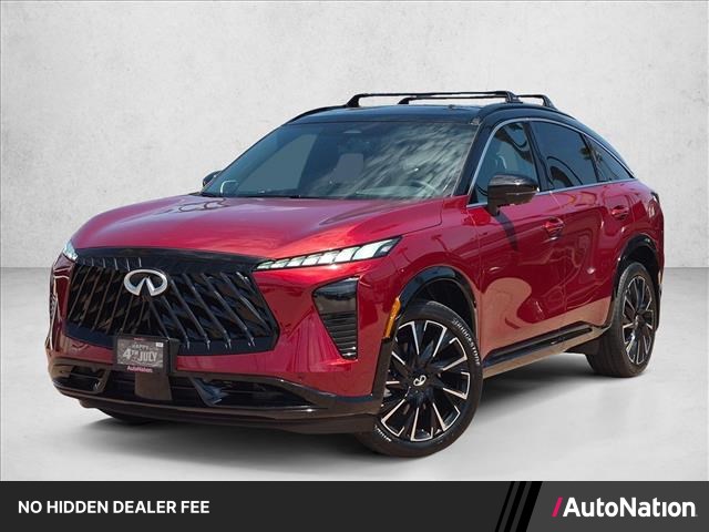 Sunfire Red/Black 2027 INFINITI QX65 SUV / Crossover All-Wheel Drive Automatic
