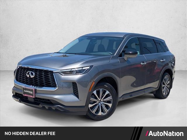 Gray (Graphite Shadow) 2025 INFINITI QX60 Pure FWD SUV / Crossover Front-Wheel Drive Automatic