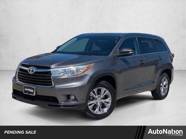 Predawn Gray Mica 2015 Toyota Highlander XLE SUV / Crossover Front-Wheel Drive Automatic