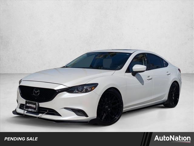 Snowflake White Pearl Mica 2017 Mazda MAZDA6 Grand Touring Sedan FWD Sedan Front-Wheel Drive Automatic