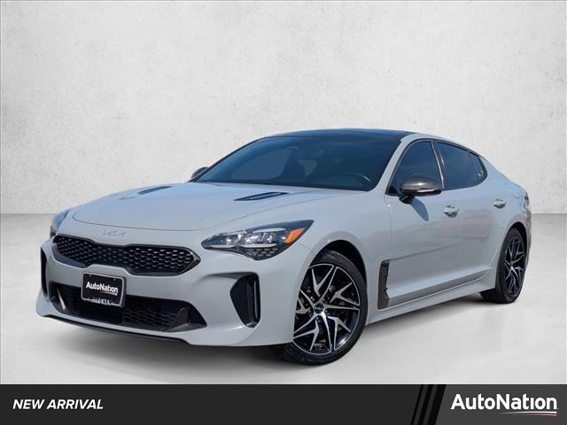 Ceramic Silver 2022 Kia Stinger GT-Line RWD Sedan Rear-Wheel Drive Automatic