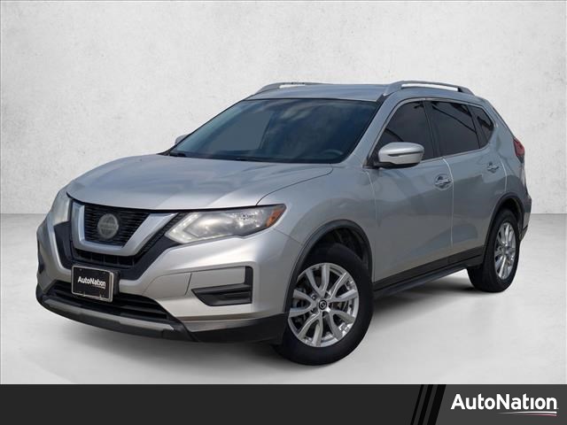 Brilliant Silver 2018 Nissan Rogue SV FWD SUV / Crossover Front-Wheel Drive Automatic