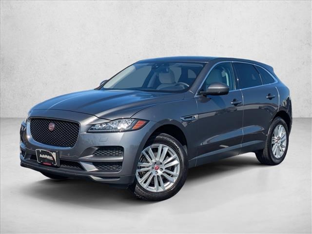 White 2018 Jaguar F-PACE SUV / Crossover All-Wheel Drive Automatic