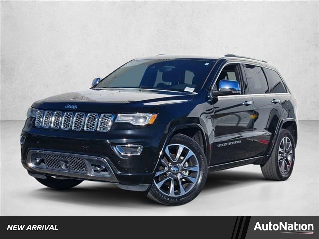Diamond Black Crystal Pearlcoat 2018 Jeep Grand Cherokee Overland SUV / Crossover 4X2 8-Speed Automatic