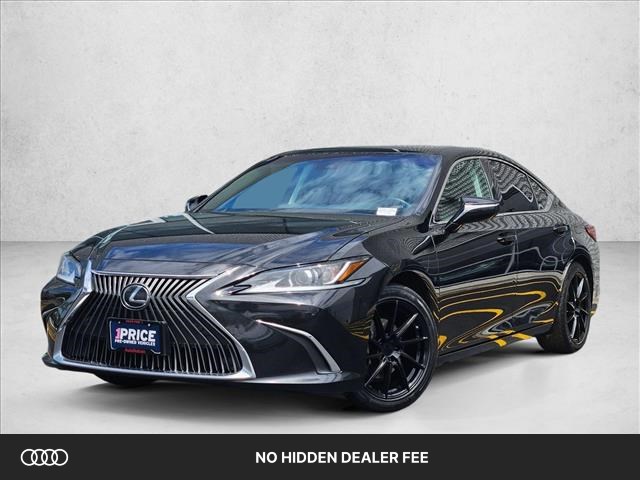 Black (Caviar) 2019 Lexus ES Sedan Front-Wheel Drive Automatic