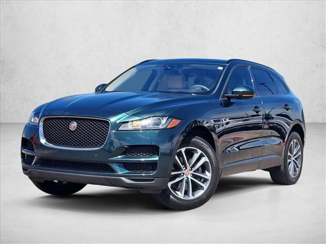 Green 2018 Jaguar F-PACE SUV / Crossover All-Wheel Drive Automatic