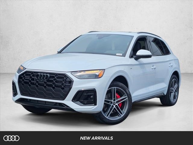 Glacier White Metallic 2025 Audi Q5 Hybrid Plug-in e quattro Premium Plus S Line 55 TFSI AWD SUV / Crossover All-Wheel Drive Automatic