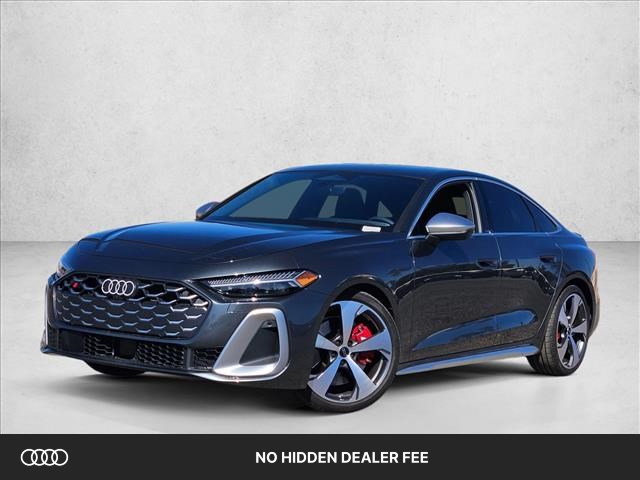 Daytona Gray Metallic 2025 Audi S5 3.0T quattro Premium Plus Sedan All-Wheel Drive Automatic