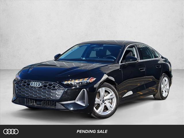 Mythos Black Metallic 2025 Audi A5 quattro Premium Plus Sedan Sedan All-Wheel Drive Automatic