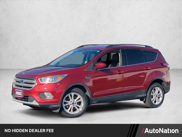 Ruby Red Metallic Tinted Clearcoat 2018 Ford Escape SUV / Crossover Front-Wheel Drive Automatic