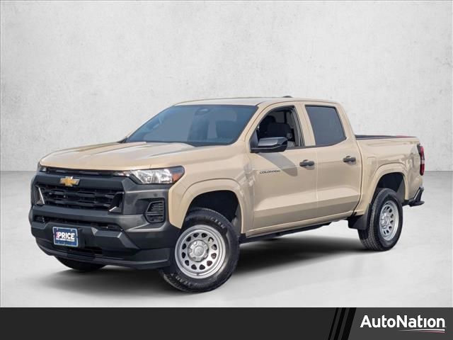 Sand Dune Metallic 2024 Chevrolet Colorado Work Truck Crew Cab RWD Pickup Truck 4X2 8-Speed Automatic