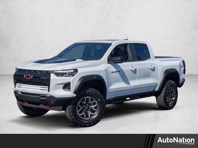 Summit White 2026 Chevrolet Colorado ZR2 Crew Cab 4WD Pickup Truck Four-Wheel Drive 8-Speed Automatic