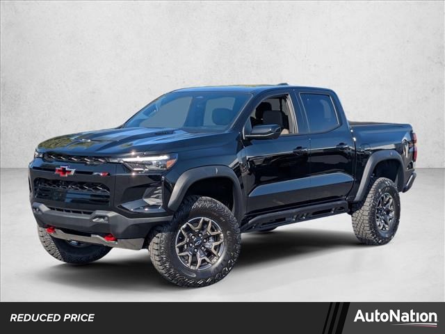 Black 2026 Chevrolet Colorado ZR2 Crew Cab 4WD Pickup Truck Four-Wheel Drive 8-Speed Automatic