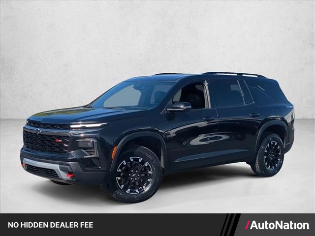Mosaic Black Metallic 2025 Chevrolet Traverse SUV / Crossover Four-Wheel Drive 8-Speed Automatic