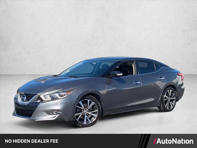Gray (Gun Metallic) 2017 Nissan Maxima Sedan Front-Wheel Drive Automatic