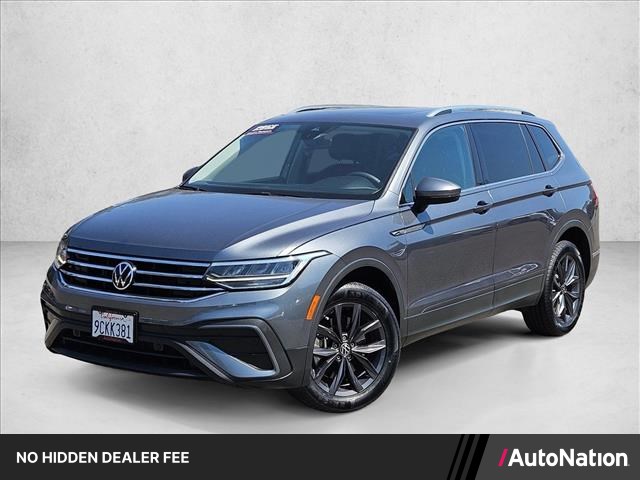 Gray 2022 Volkswagen Tiguan SUV / Crossover All-Wheel Drive 8-Speed Automatic