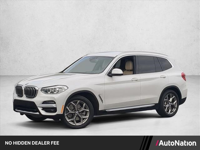 Mineral White Metallic 2020 BMW X3 SUV / Crossover All-Wheel Drive Automatic