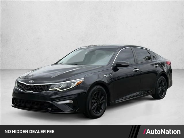 Ebony Black 2020 Kia Optima LX FWD Sedan Front-Wheel Drive Automatic