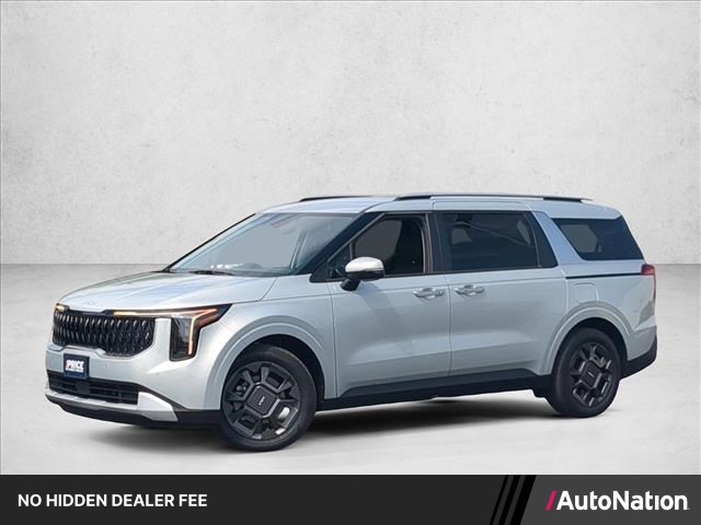 White (Ivory Silver) 2026 Kia Carnival Hybrid Minivan Front-Wheel Drive Automatic