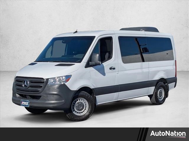 Arctic White 2023 Mercedes-Benz Sprinter 1500 144 Passenger Van RWD Van Rear-Wheel Drive Automatic