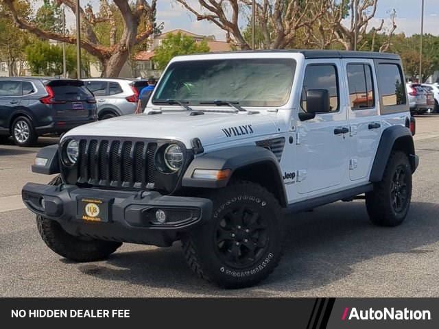 Bright White Clearcoat 2021 Jeep Wrangler SUV / Crossover Four-Wheel Drive 6-Speed Manual
