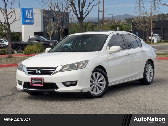 White Orchid Pearl 2015 Honda Accord EX-L Sedan Front-Wheel Drive Automatic