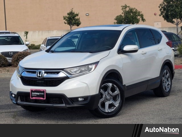 White Diamond Pearl 2018 Honda CR-V EX-L FWD SUV / Crossover Front-Wheel Drive Automatic