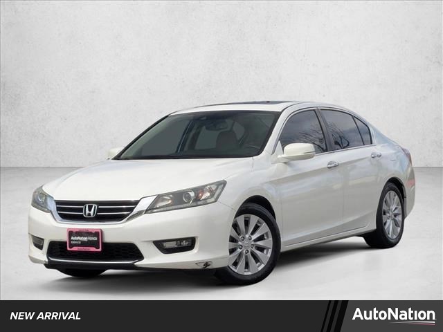 White Orchid Pearl 2015 Honda Accord EX-L Sedan Front-Wheel Drive Automatic