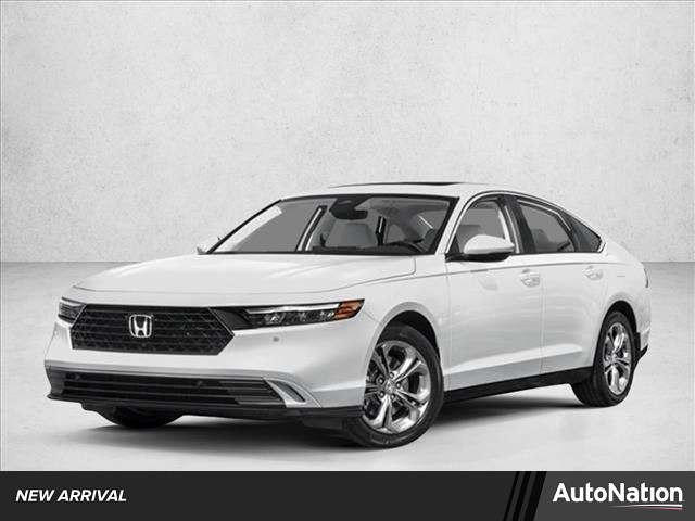 Silver/Gray 2025 Honda Accord Hybrid EX-L FWD Sedan Front-Wheel Drive Automatic