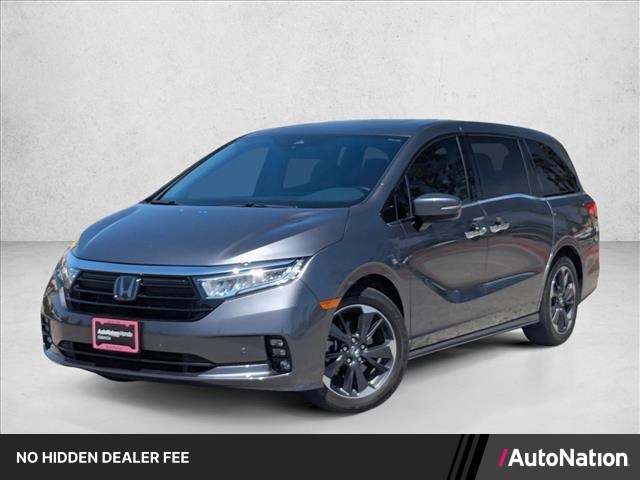 Silver/Gray 2024 Honda Odyssey Elite FWD Minivan Front-Wheel Drive Automatic