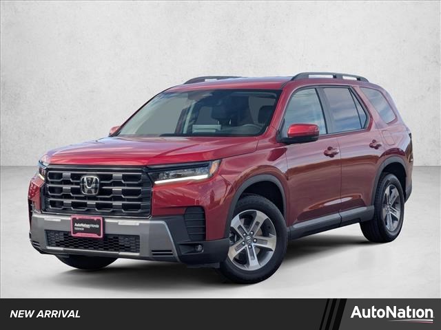 Radiant Red Metallic Ii 2026 Honda Pilot EX-L AWD SUV / Crossover All-Wheel Drive Automatic