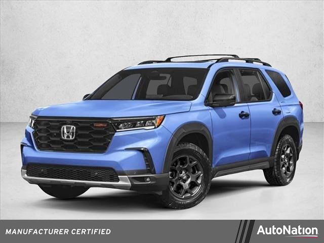 Black 2025 Honda Pilot TrailSport AWD SUV / Crossover All-Wheel Drive Automatic