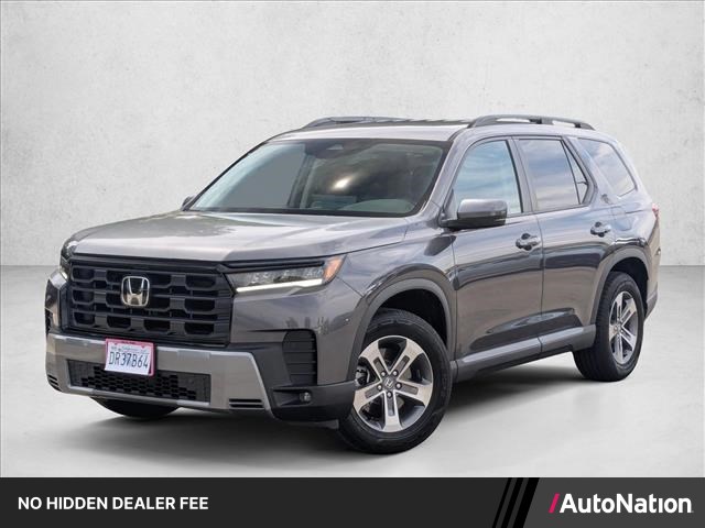Gray (Modern Steel Metallic) 2026 Honda Pilot SUV / Crossover Front-Wheel Drive Automatic