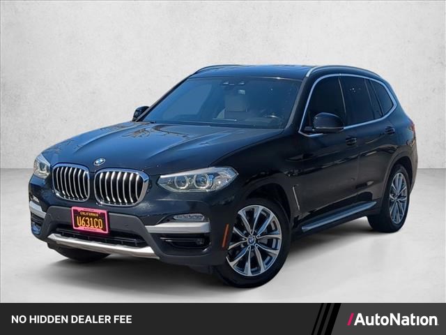Jet Black 2019 BMW X3 SUV / Crossover Rear-Wheel Drive Automatic