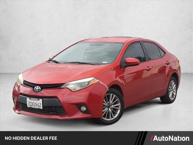 Barcelona Red Metallic 2014 Toyota Corolla Sedan Front-Wheel Drive Automatic