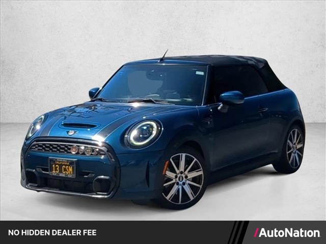 2022 MINI Cooper Azul Descapotable Tracción delantera Automática