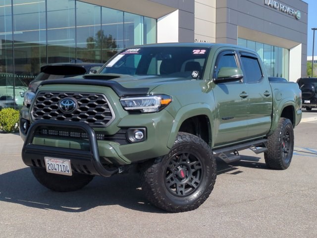 Army Green 2022 Toyota Tacoma Pickup Truck 4X2 Automatic